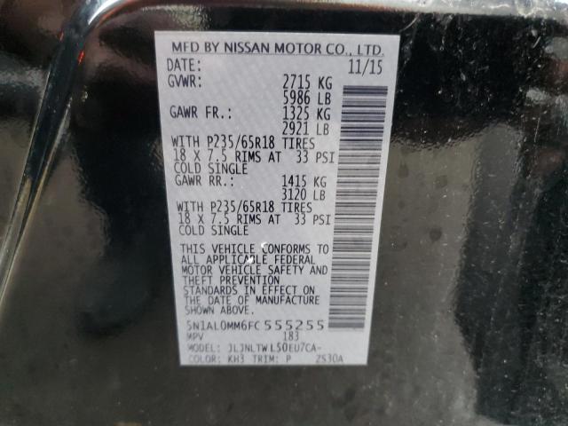 Aukcja sprzedaży 2015 Infiniti Qx60, vin: 5N1AL0MM6FC555255, numer aukcji: 66678932