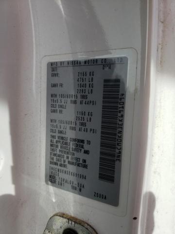 Aukcja sprzedaży 2014 Nissan Nv200 2.5s, vin: 3N6CM0KN3EK691094, numer aukcji: 67740532