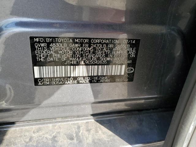 Продаж на аукціоні авто 2014 Lexus Gs 350, vin: JTHBE1BL9E5042635, номер лоту: 66731622