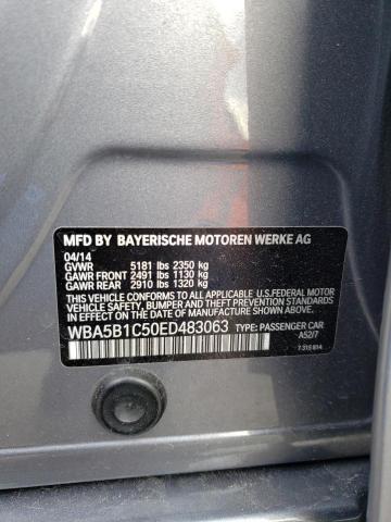67545302 :رقم المزاد ، WBA5B1C50ED483063 vin ، 2014 Bmw 535 I مزاد بيع