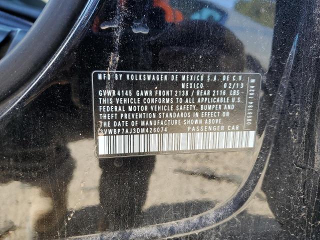 68117402 :رقم المزاد ، 3VWBP7AJ3DM426074 vin ، 2013 Volkswagen Jetta مزاد بيع