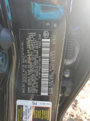 Продаж на аукціоні авто 2014 Toyota Camry L, vin: 4T1BF1FK6EU734675, номер лоту: 68511962
