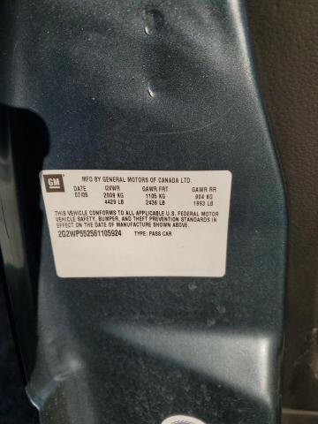 Продажа на аукционе авто 2006 Pontiac Grand Prix, vin: 2G2WP552561105924, номер лота: 66732052
