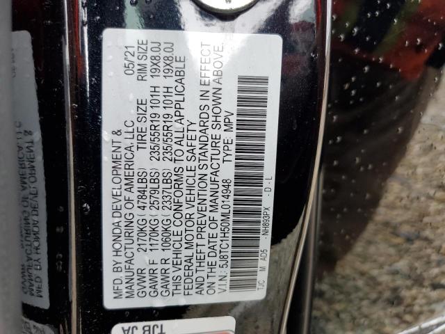 Продажа на аукционе авто 2021 Acura Rdx Technology, vin: 5J8TC1H50ML014948, номер лота: 67921172