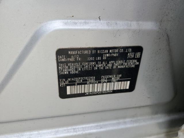 2012 Nissan Leaf Sv მანქანა იყიდება აუქციონზე, vin: JN1AZ0CP2CT023904, აუქციონის ნომერი: 68633662