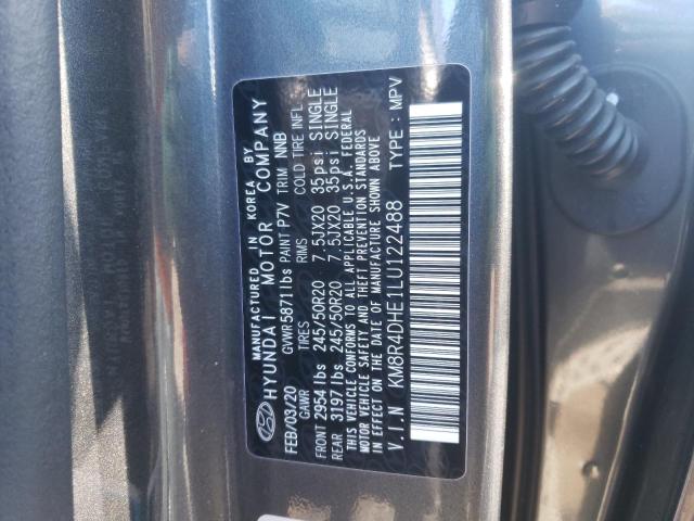 Продажа на аукционе авто 2020 Hyundai Palisade Sel, vin: KM8R4DHE1LU122488, номер лота: 67495482