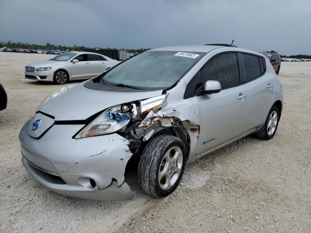 2012 Nissan Leaf Sv მანქანა იყიდება აუქციონზე, vin: JN1AZ0CP2CT023904, აუქციონის ნომერი: 68633662