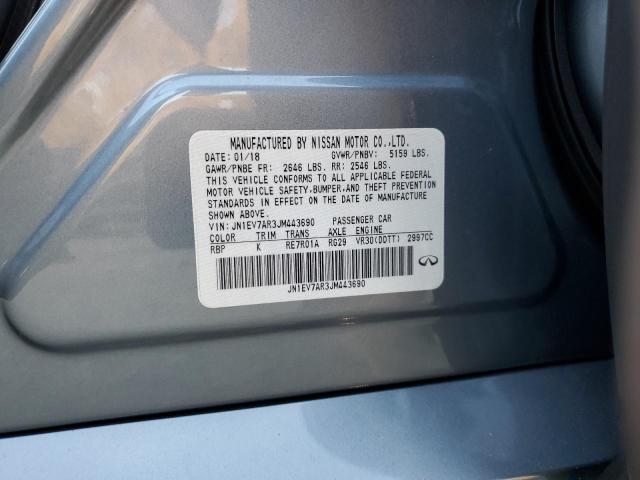Aukcja sprzedaży 2018 Infiniti Q50 Luxe, vin: JN1EV7AR3JM443690, numer aukcji: 68879242