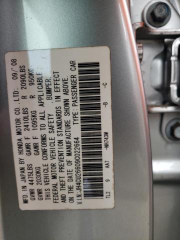 Aukcja sprzedaży 2009 Acura Tsx, vin: JH4CU26609C022664, numer aukcji: 68156012
