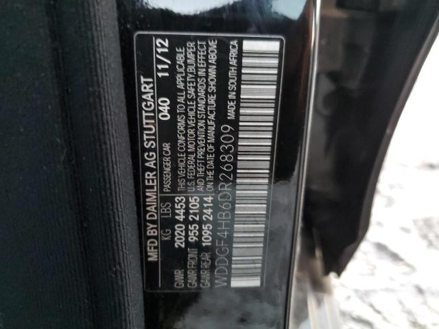 69106672 :رقم المزاد ، WDDGF4HB6DR268309 vin ، 2013 Mercedes-benz C 250 مزاد بيع