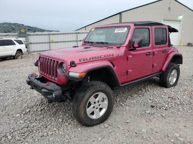 Продаж на аукціоні авто 2022 Jeep Wrangler Unlimited Rubicon, vin: 1C4JJXFM8NW100890, номер лоту: 65945692