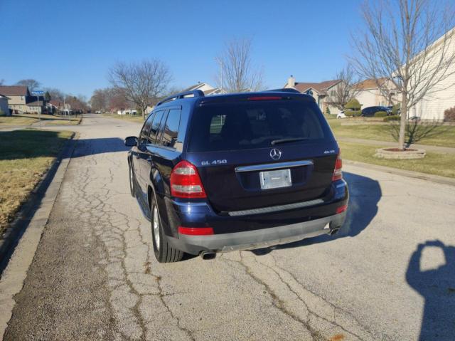 2007 Mercedes-benz Gl 450 4matic მანქანა იყიდება აუქციონზე, vin: 4JGBF71E87A268806, აუქციონის ნომერი: 69301042