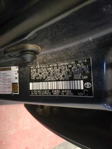 2015 Toyota Prius მანქანა იყიდება აუქციონზე, vin: JTDKN3DU7F1892100, აუქციონის ნომერი: 69316962