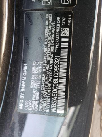 Aukcja sprzedaży 2020 Bmw M8, vin: WBSAE0C08LCD95321, numer aukcji: 64339112