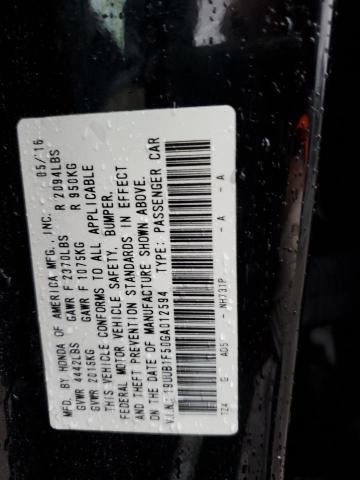 Aukcja sprzedaży 2016 Acura Tlx Tech, vin: 19UUB1F50GA012594, numer aukcji: 69781872