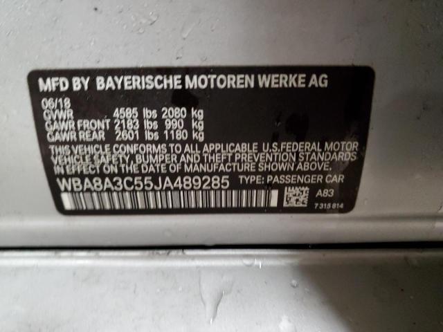 Продажа на аукционе авто 2018 Bmw 320 Xi, vin: WBA8A3C55JA489285, номер лота: 69515282