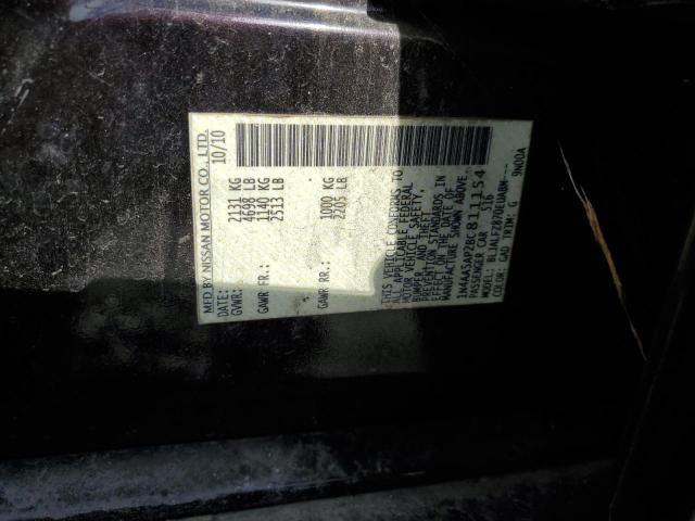 Aukcja sprzedaży 2011 Nissan Maxima S, vin: 1N4AA5AP2BC811154, numer aukcji: 70582352