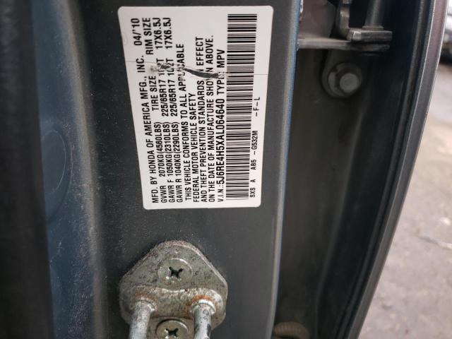 Продаж на аукціоні авто 2010 Honda Cr-v Ex, vin: 5J6RE4H5XAL064640, номер лоту: 70212072