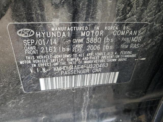 Aukcja sprzedaży 2015 Hyundai Elantra Se, vin: KMHDH4AE4FU320463, numer aukcji: 71175262