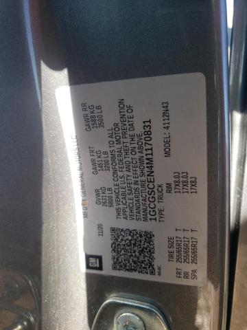 Aukcja sprzedaży 2021 Chevrolet Colorado Lt, vin: 1GCGSCEN4M1170831, numer aukcji: 70674522