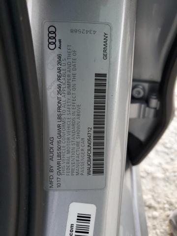 71113272 :رقم المزاد ، WAUC8AFC8JN054712 vin ، 2018 Audi A6 Premium مزاد بيع