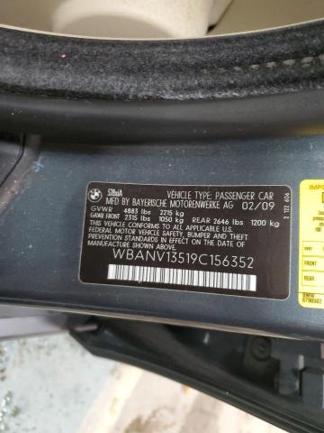 2009 Bmw 528 Xi მანქანა იყიდება აუქციონზე, vin: WBANV13519C156352, აუქციონის ნომერი: 71680692