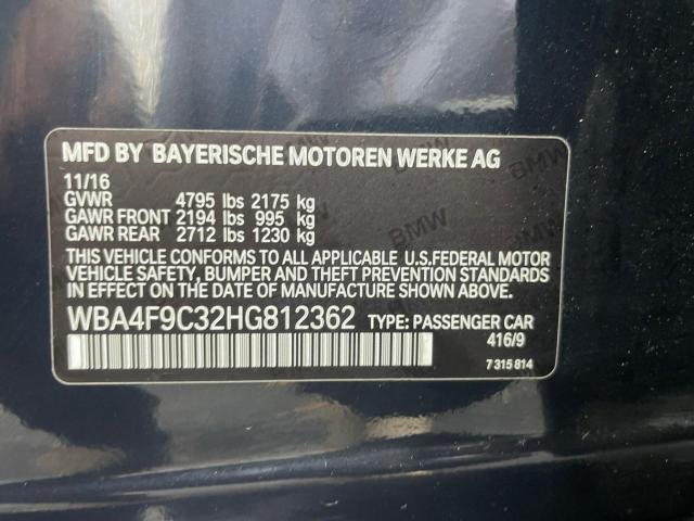 Продаж на аукціоні авто 2017 Bmw 430xi Gran Coupe, vin: WBA4F9C32HG812362, номер лоту: 71767002