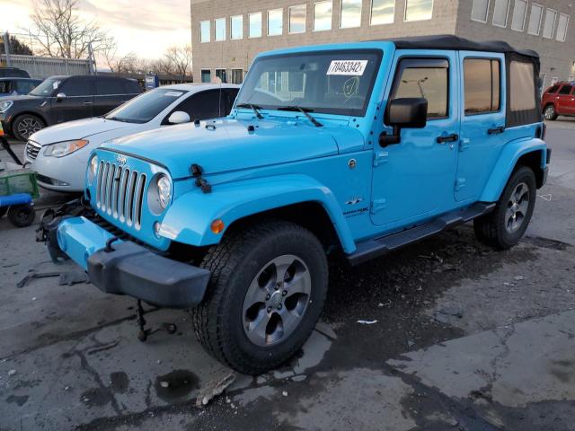Продаж на аукціоні авто 2018 Jeep Wrangler Unlimited Sahara, vin: 1C4BJWEG3JL918839, номер лоту: 70463342
