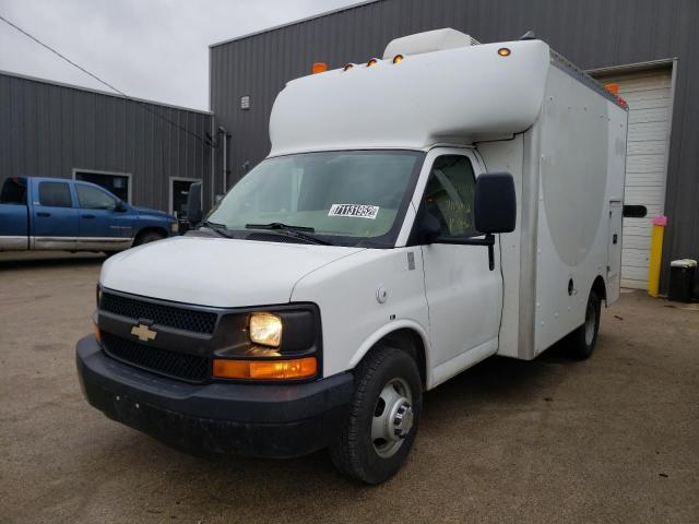 71131952 :رقم المزاد ، 1GBJG31K381106082 vin ، 2008 Chevrolet Express G3500 مزاد بيع