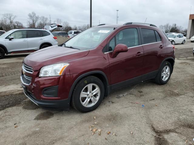 2016 Chevrolet Trax 1lt მანქანა იყიდება აუქციონზე, vin: 3GNCJLSB0GL273194, აუქციონის ნომერი: 71671212