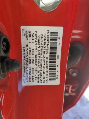 Продаж на аукціоні авто 2016 Honda Civic Lx, vin: 2HGFC2F5XGH538180, номер лоту: 71544772