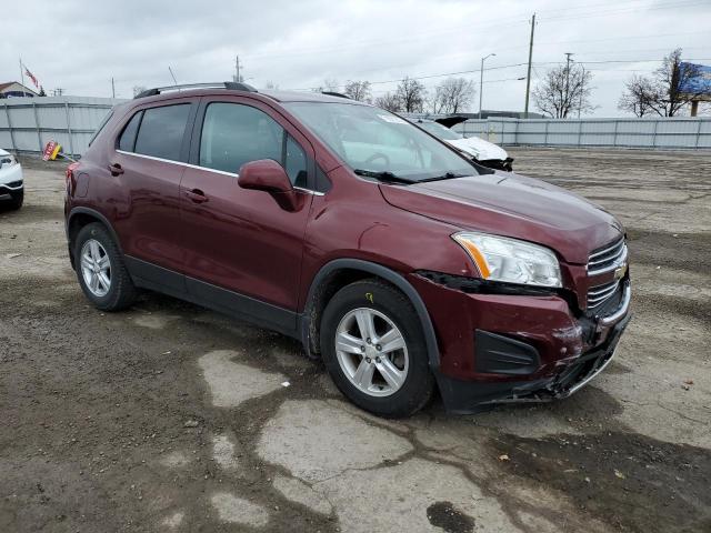 2016 Chevrolet Trax 1lt მანქანა იყიდება აუქციონზე, vin: 3GNCJLSB0GL273194, აუქციონის ნომერი: 71671212