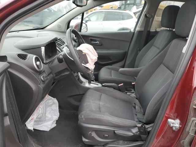 2016 Chevrolet Trax 1lt მანქანა იყიდება აუქციონზე, vin: 3GNCJLSB0GL273194, აუქციონის ნომერი: 71671212