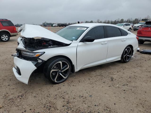 71866812 :رقم المزاد ، 1HGCV1F39NA063896 vin ، 2022 Honda Accord Sport مزاد بيع