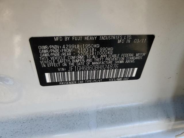 Продажа на аукционе авто 2011 Subaru Impreza 2.5i Premium, vin: JF1GH6B60BH824876, номер лота: 71922172