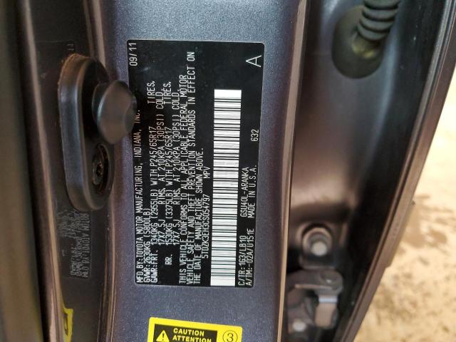 2012 Toyota Highlander Base მანქანა იყიდება აუქციონზე, vin: 5TDZK3EH3CS054797, აუქციონის ნომერი: 71934512