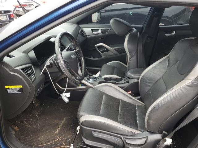 72104592 :رقم المزاد ، KMHTC6AE9GU266052 vin ، 2016 Hyundai Veloster Turbo مزاد بيع