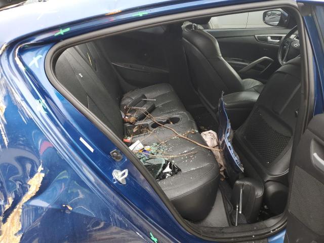 72104592 :رقم المزاد ، KMHTC6AE9GU266052 vin ، 2016 Hyundai Veloster Turbo مزاد بيع