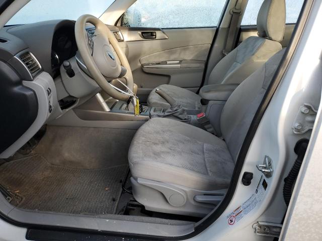 2010 Subaru Forester 2.5x მანქანა იყიდება აუქციონზე, vin: JF2SH6AC3AG760060, აუქციონის ნომერი: 72376702