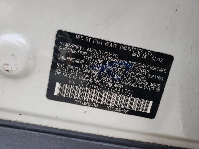Продаж на аукціоні авто 2012 Subaru Forester 2.5x Premium, vin: JF2SHBDC5CG441301, номер лоту: 72398782