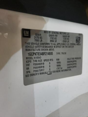 Продажа на аукционе авто 2011 Chevrolet Silverado K1500 Ltz, vin: 1GCPKTE34BF214695, номер лота: 72279032