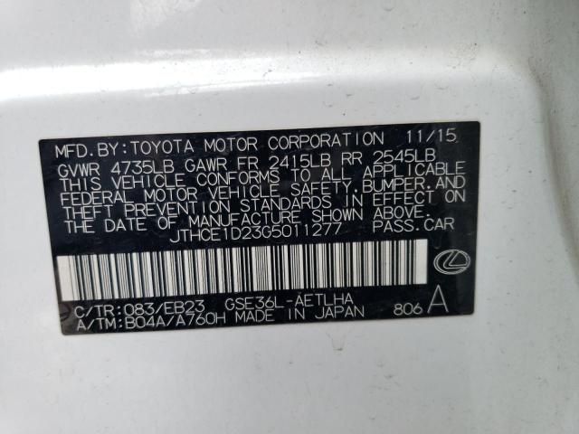 Продажа на аукционе авто 2016 Lexus Is 350, vin: JTHCE1D23G5011277, номер лота: 71758132