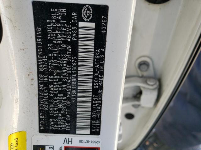 Aukcja sprzedaży 2015 Toyota Avalon Xle, vin: 4T1BK1EB9FU160975, numer aukcji: 72515822