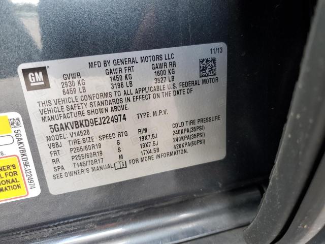 Продаж на аукціоні авто 2014 Buick Enclave, vin: 5GAKVBKD9EJ224974, номер лоту: 73107152