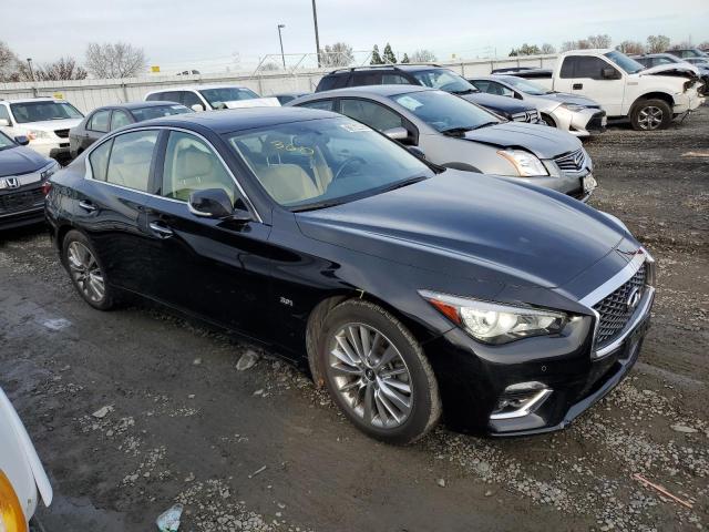 2018 Infiniti Q50 Luxe მანქანა იყიდება აუქციონზე, vin: JN1EV7AP2JM362789, აუქციონის ნომერი: 73064452
