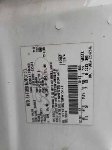 Aukcja sprzedaży 2005 Ford Ranger, vin: 1FTYR10U15PA15171, numer aukcji: 73174232
