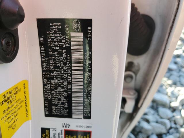 Продаж на аукціоні авто 2011 Toyota Camry Base, vin: 4T1BF3EKXBU757448, номер лоту: 72879872