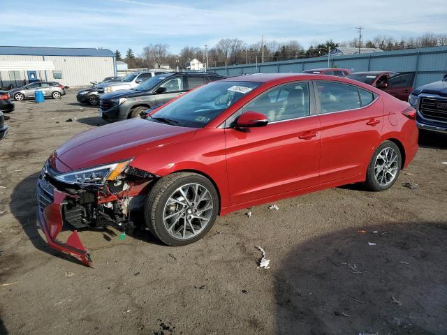 2019 Hyundai Elantra Sel მანქანა იყიდება აუქციონზე, vin: KMHD84LF1KU790224, აუქციონის ნომერი: 73054022