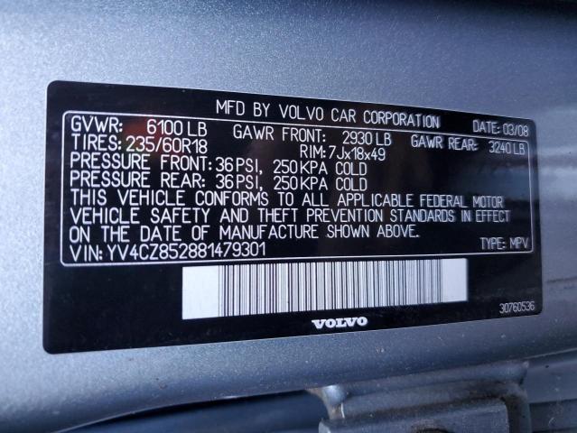 Aukcja sprzedaży 2008 Volvo Xc90 V8, vin: YV4CZ852881479301, numer aukcji: 72507722