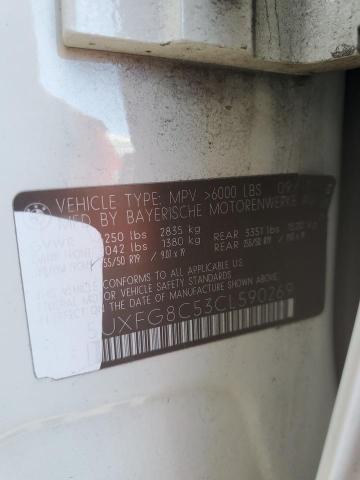 Продажа на аукционе авто 2012 Bmw X6 Xdrive50i, vin: 5UXFG8C53CL590269, номер лота: 73505592